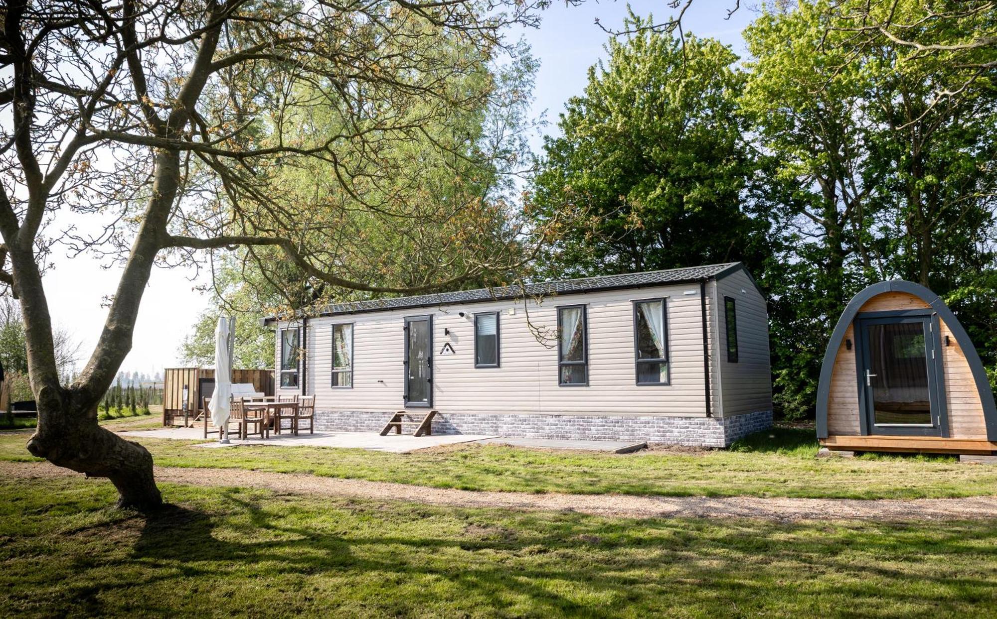 Hof Nieuwerkerk Chalet 1 Арнемайден Екстериор снимка